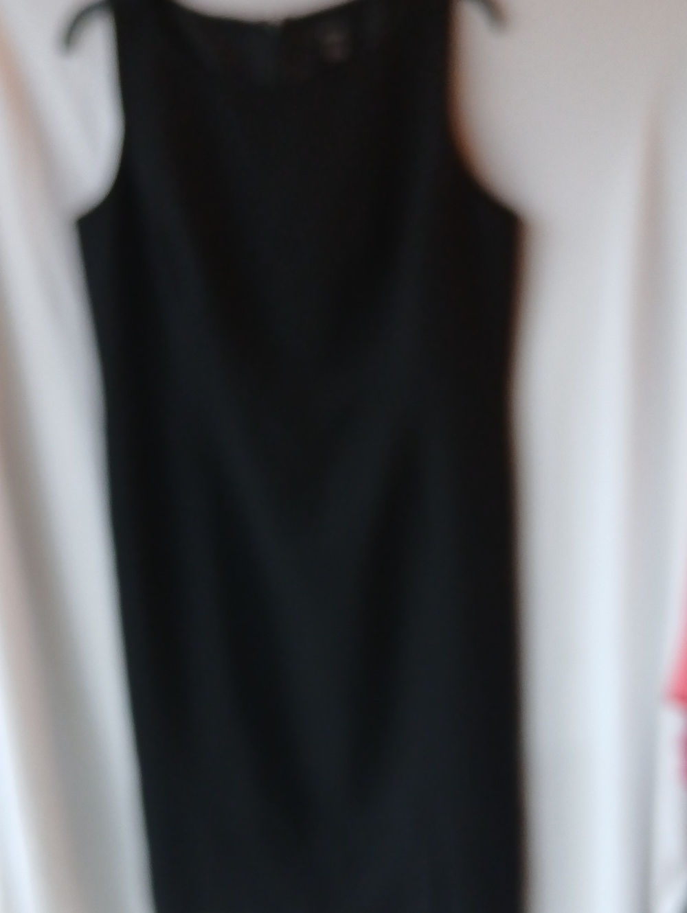 Alfani Black Sleeveless Midi Shift Dress